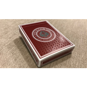 Premier Edition in Restricted Red by Jetsetter Playing Cards