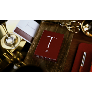 New T Playing Cards (Red)