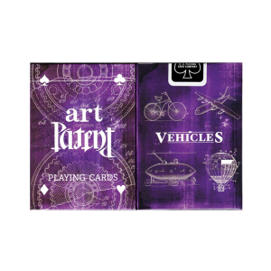 Limited Edition Art of the Patent (Vehicle) Playing Cards