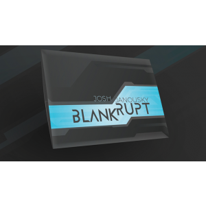 Blankrupt Thick Strip UK Version (Gimmicks and Online Instructions) by Josh Janousky - Trick