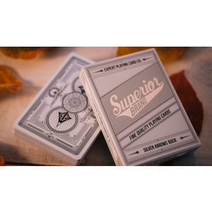 Superior Silver Arrow Playing Cards by Expert Playing Card Co