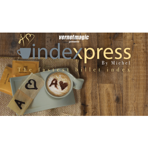 Indexpress (Gimmick and Online Instructions) by Vernet Magic - Trick
