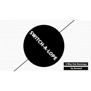 SWITCH-A-LOPE (Gimmick and Online Instructions) by Arnaud Van Rietschoten - Trick