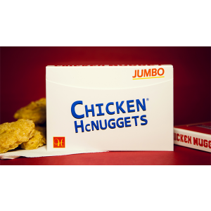 Jumbo Chicken Nugget Playing Cards - Red