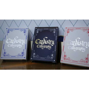 Cardistry x Calligraphy Golden Foil Limited Edition Playing Cards