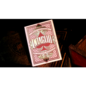 Intaglio Red Playing Cards by Jackson Robinson