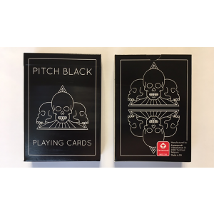Pitch Black Playing Cards by Copag