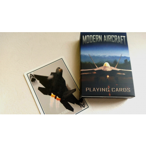 Modern Aircraft Playing Cards