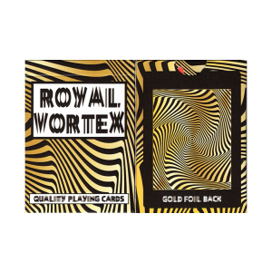 Royal Vortex Gold Foil Playing Cards Gemaco