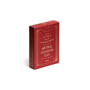 The MGCO Red Playing Cards