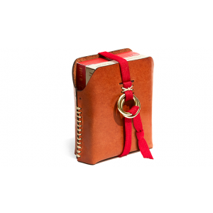 Double Leather Card Case (Includes 2 Decks of Playing Cards)