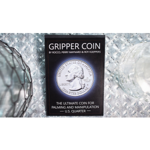 Gripper Coin (Single/U.S. 25) by Rocco Silano - Trick