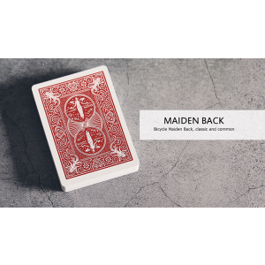 Bicycle Maiden Marked Playing Cards (Red)