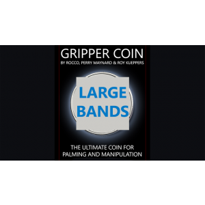 Gripper Coin Bands (Large) by Rocco Silano - Trick