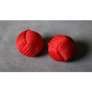Monkey Fist Chop Cup Balls (1 Regular and 1 Magnetic) by Leo Smetsters - Trick