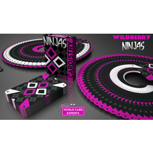 Cardistry Ninja Wildberry by De'vo vom Schattenreich and Handlordz