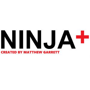 Ninja+ Deluxe CHROME BLACK (With Online Instructions) by Matthew Garrett - Trick