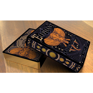 Limited Edition Elephant Playing Cards (Night)