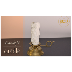 Auto-light Candle with Remote Control by Sorcier Magic - Trick
