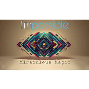 I'mpossible Blue (Gimmicks and Online Instructions) by Miraculous Magic - Trick