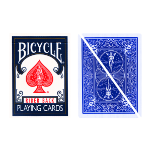 Split Pop Eyed Popper Deck Bicycle (Blue)