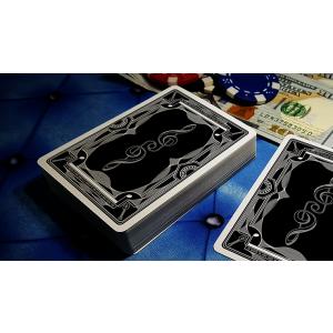 Treble Clef (Black) Playing Cards