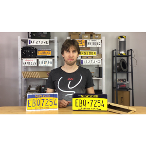 LICENSE PLATE PREDICTION - NEW YORK (Gimmicks and Online Instructions) by Martin Andersen - Trick