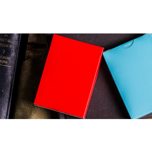 Steel Playing Cards (Red) by Bocopo