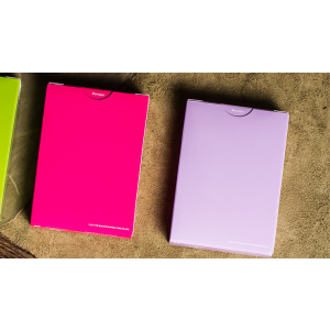 Steel Playing Cards (Purple) by Bocopo