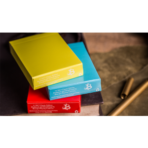 Steel Playing Cards (Yellow) by Bocopo