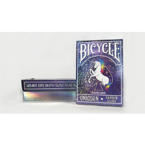 Bicycle Rainbow Gilded Unicorn Playing Cards