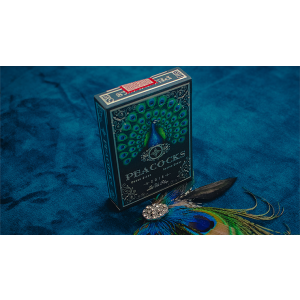 Limited Edition Peacocks Playing Cards by Rocsana Thompson