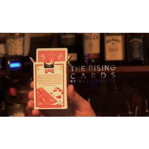 Alakazam Magic Presents The Rising Cards Red (DVD and Gimmicks) by Rob Bromley - Trick