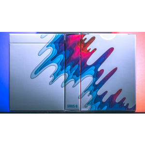 Sirius B Playing Cards by Riffle Shuffle