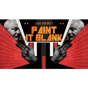 John Bannon's PAINT IT BLANK (Gimmicks and DVD) - DVD