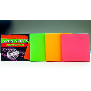 Sven Notes NEON EDITION (3 Neon Sticky Notes Style Pads) - Trick