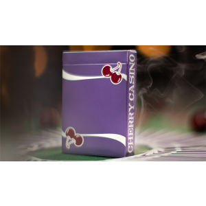 Cherry Casino (Desert Inn Purple) Playing Cards by Pure Imagination Projects