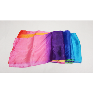 Multicolored Silk Streamer 9 inch by 16 ft from Magic by Gosh