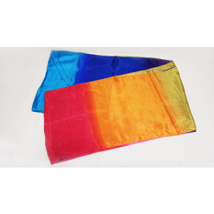 Multicolored Silk Streamer 12 inch by 15 ft from Magic by Gosh