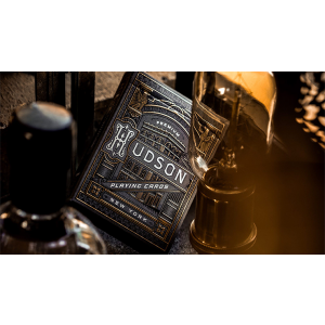 Black Hudson Playing Cards by theory11