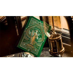 Limited Edition Green Tycoon Playing Cards by theory11
