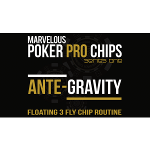 Ante Gravity - Floating 3 Fly Chip Routine (Gimmicks and Online Instructions) by Matthew Wright