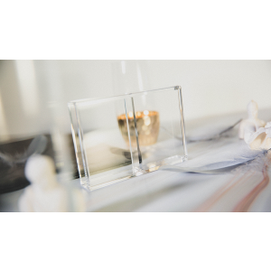 Crystal Playing Card Display 2 Deck Case by TCC - Trick