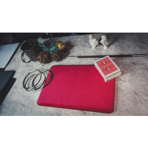 Suede Leather Mini Pad (Red) by TCC - Trick