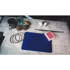 Suede Leather Mini Pad (Blue) by TCC - Trick