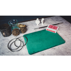 Suede Leather Mini Pad (Green) by TCC - Trick