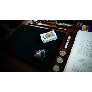 Suede Leather Small Pad (Black) by TCC - Trick