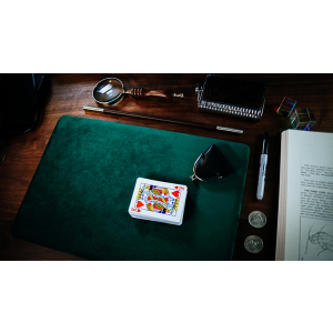 Suede Leather Small Pad (Green) by TCC - Trick