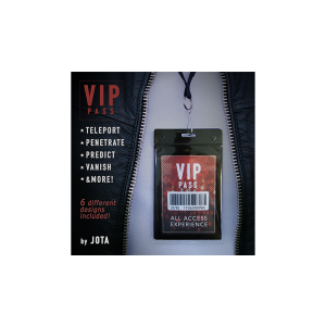 VIP PASS (Gimmick and Online Instructions) by JOTA - Trick