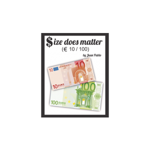 Size Does Matter EURO 10 to 100 (Gimmicks and Online Instructions) by Juan Pablo Magic